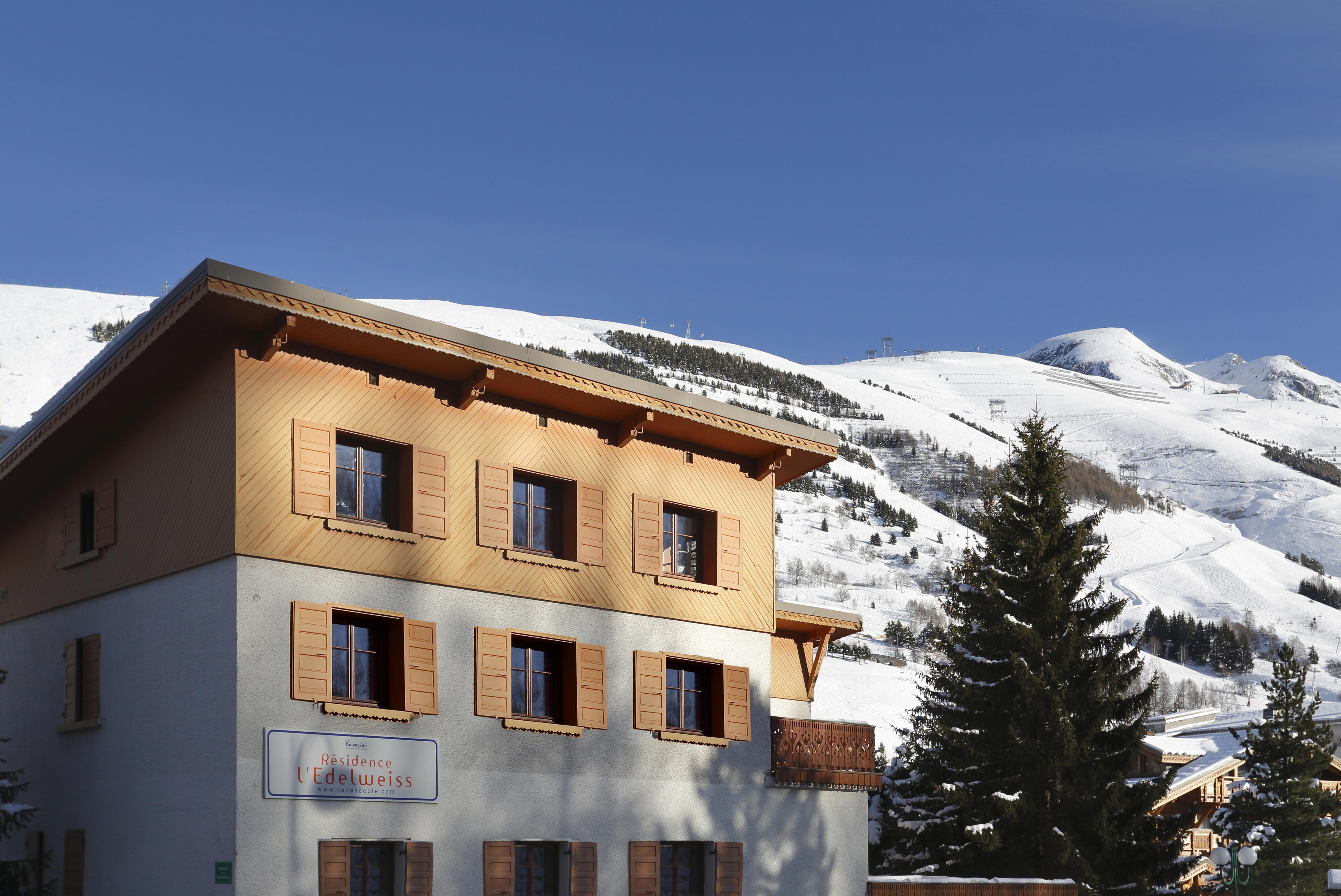 Vacanceole - Residence L'Edelweiss Les Deux Alpes Exterior foto